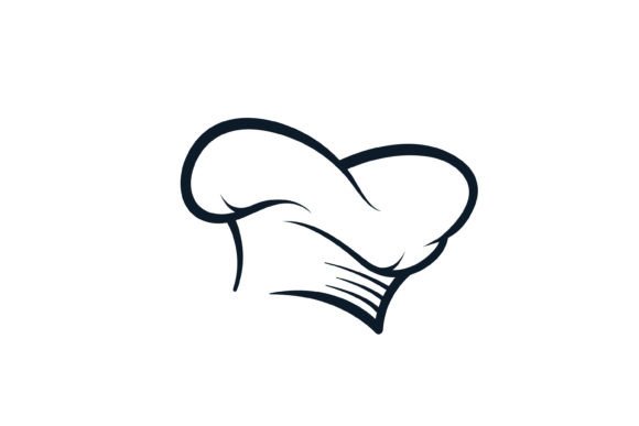 Chef Hat Logo Vector Design Template for Graphics and Logos