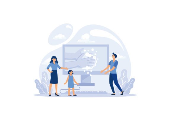 Hand Washing Tutorial in Video for Local Business Graphics
