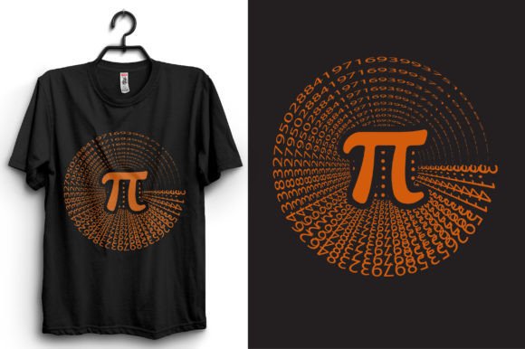 Pi Day T-shirt Design Graphics for T-Shirt Designs