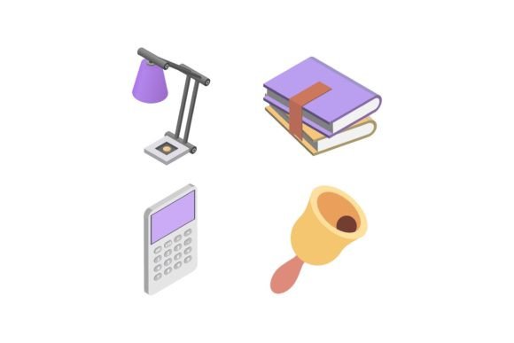 School Education Art Graphics for Creative Sellers