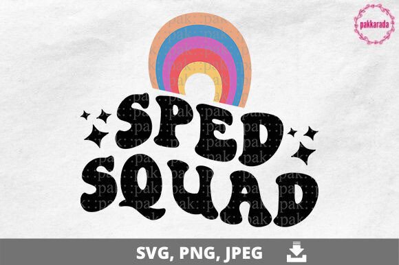 Sped Squad Graphics for Special Education Branding