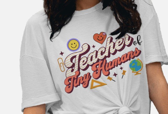 Teacher of Tiny Humans PNG for Blog and Website Graphics